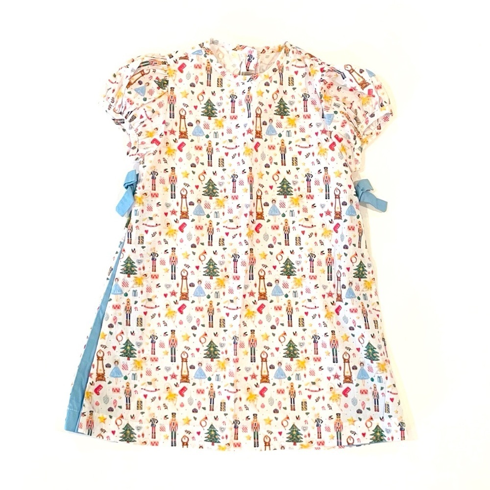 James & Lottie 2T Nutcracker Print Dress